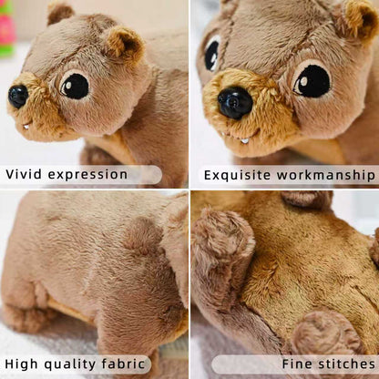 Lulu the screaming hyrax “AWAWA” hyrax plush - with built in sound