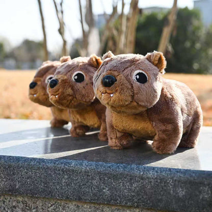 Lulu the screaming hyrax “AWAWA” hyrax plush - with built in sound