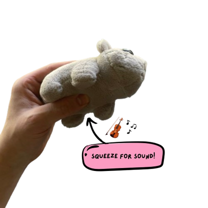 Sad hampter plush - with built in violin sound