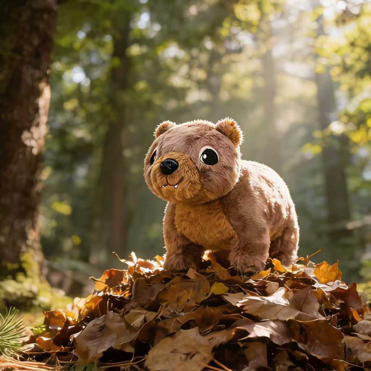 Lulu the screaming hyrax “AWAWA” hyrax plush - with built in sound