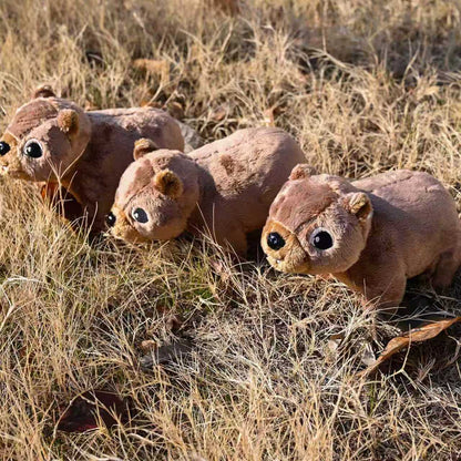 Lulu the screaming hyrax “AWAWA” hyrax plush - with built in sound