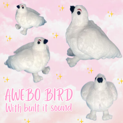 Awebo bird - with built in sound