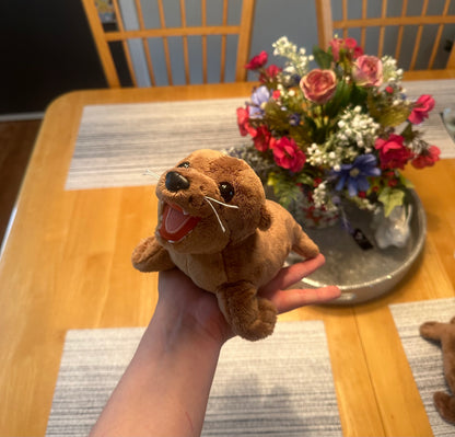 Skippy the silly sea lion plush - with built in sound!