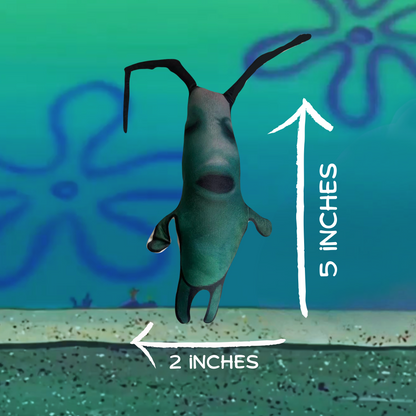 Plankton plush - With built in sound