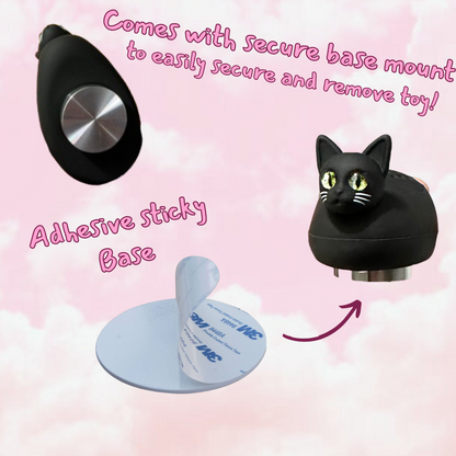 Cat fidget spinner toy - with built in sound