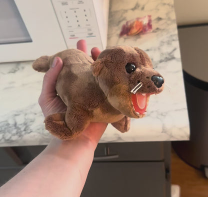 Skippy the silly sea lion plush - with built in sound!
